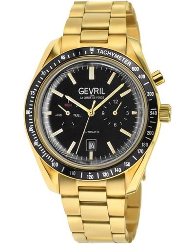 Gevril Lenox 49003 Swiss Automatic Watch - Metallic