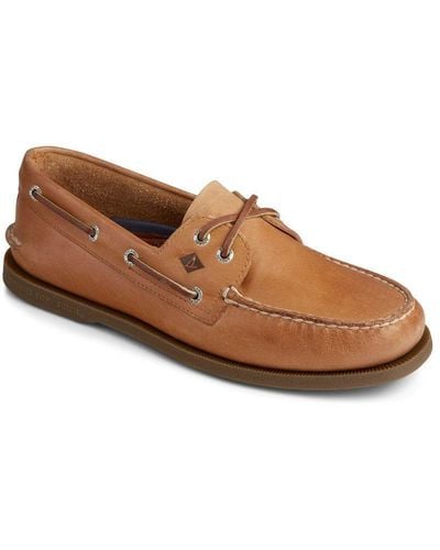 Sperry Top-Sider 'authentic Original' Leather Shoes - Brown