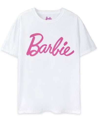 Barbie Classic Logo T-shirt - Pink