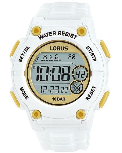 Lorus Digital Plastic/resin Classic Digital Quartz Watch - R2337px9 - Black