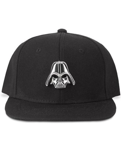Star Wars Darth Vader Metal Badge With Cape Novelty Cap, Black (nh885306stw)