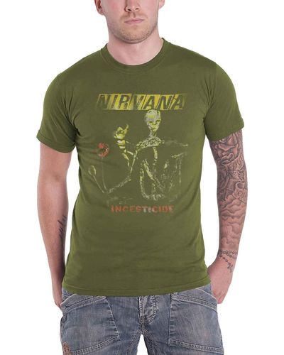 Nirvana Reformant Incesticide T Shirt - Green