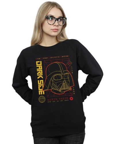 Star Wars Darth Vader Dark Grid Sweatshirt - Black