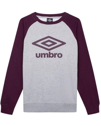 Umbro Core Ragalan Sweatshirt - Purple