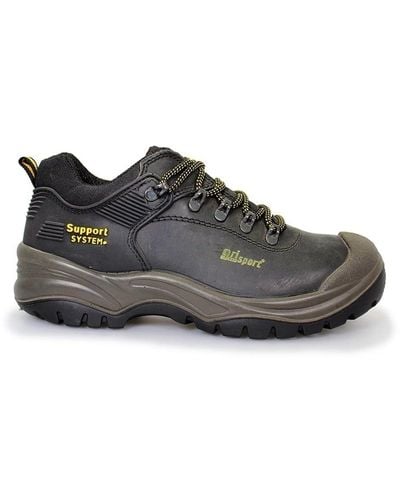 Grisport Worker Leather Safety Shoes - Black