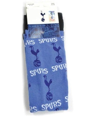 Tottenham Hotspur Fc Crest Socks - Blue