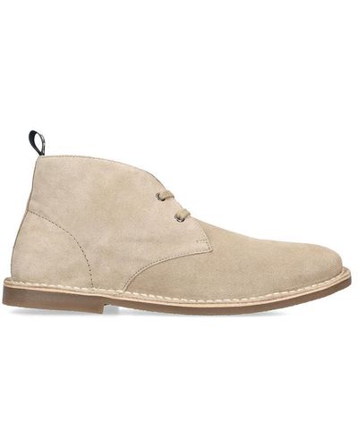 KG by Kurt Geiger 'robin' Suede Boots - Natural