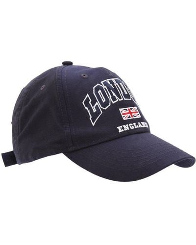 Universal Textiles London England Union Jack Baseball Cap - Blue