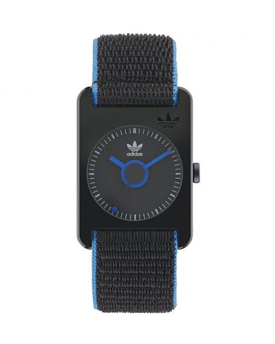 adidas Originals Retro Pop Two Plastic/resin Fashion Analogue Quartz Watch - Aost22542 - Black