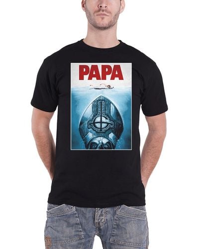 Ghost Papa Emeritus Jaws T Shirt - Black