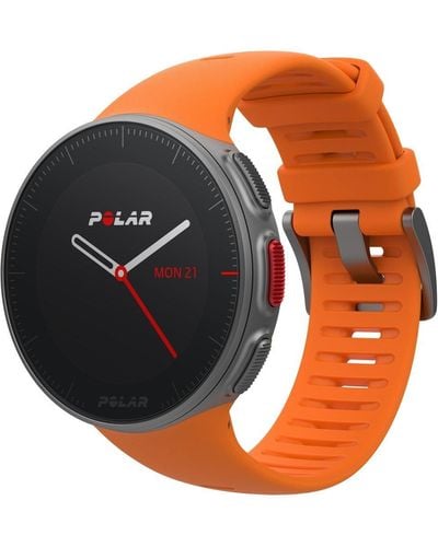Polar Vantage V Stainless Steel Digital Quartz Fitness Watch - 90070738 - Orange