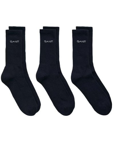 GANT 3 Pack Sports Socks - Blue