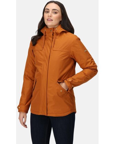 Regatta 'bria' Hydrafort Waterproof Walking Jacket - Orange