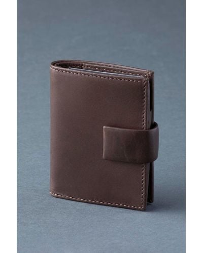 Lakeland Leather 'scafell' Leather Pop-up Card Holder - Grey