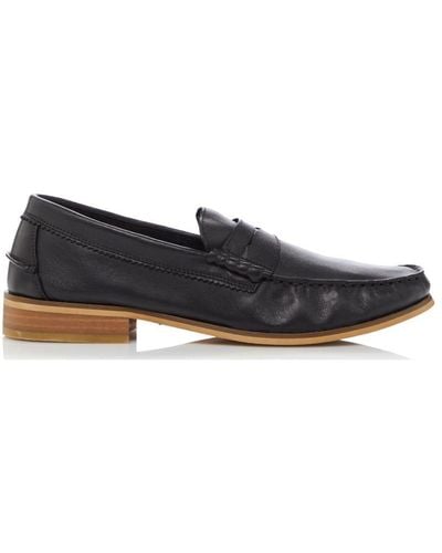 Bertie 'southside' Leather Loafers - Black