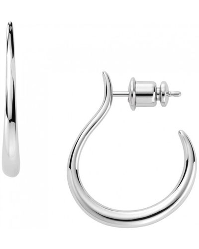 Skagen Kariana Stainless Steel Earrings - Skj1454040 - White