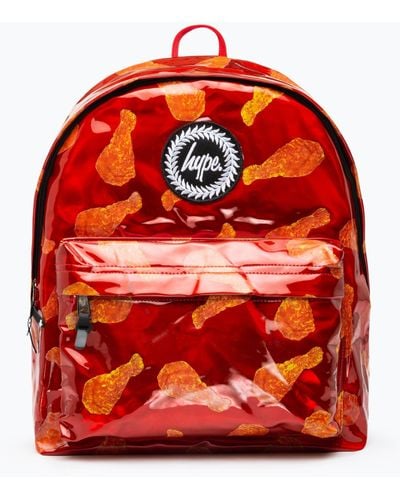 Hype X Kfc Holographic Backpack - Red