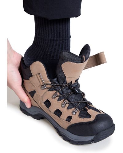 Mountain Warehouse Adventurer Adaptive Waterproof Boots Isodry Footwear - Brown