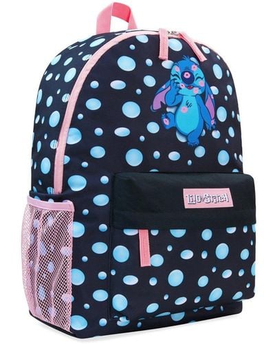 Disney Stitch Schools Backpack - Blue