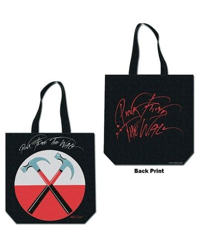 Pink Floyd The Wall Hammer Cotton Tote Bag - Black