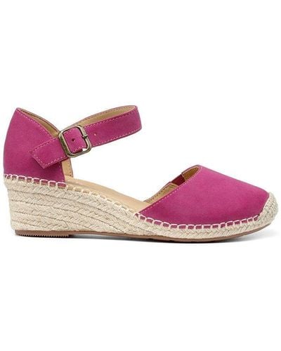 Hotter 'pacific' Wedge Sandals - Pink