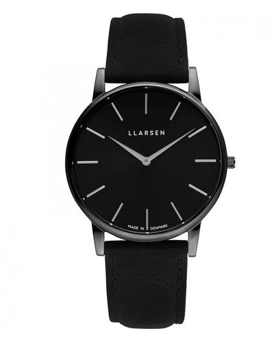 Llarsen Oliver Stainless Steel Fashion Analogue Watch - 147obs3-ocoal20 - Black