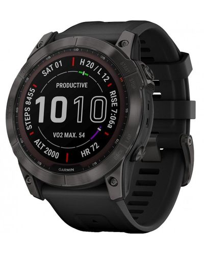 Garmin Fenix 7x Complication Hybrid Watch - 010-02541-11 - Black