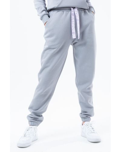 Hype Slate Baggy Fit Joggers - Blue