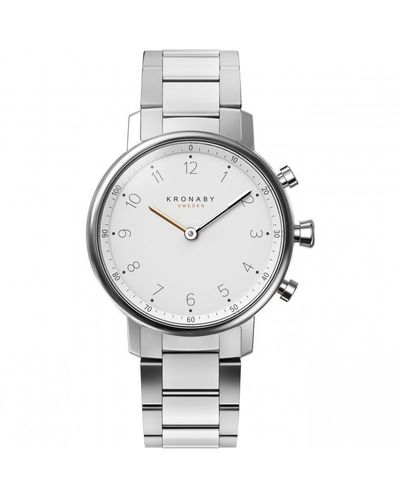 Kronaby Nord Stainless Steel Analogue Quartz Hybrid Watch - S0710/1 - Grey