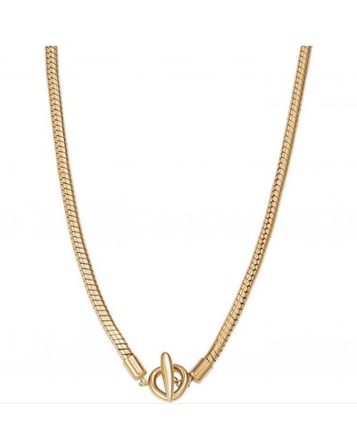 Skagen Kariana Chain Stainless Steel Necklace - Skj1623710 - Metallic