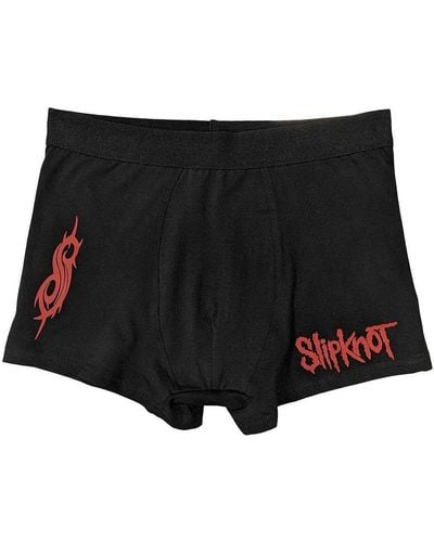 Slipknot Logo Boxer Shorts - Black