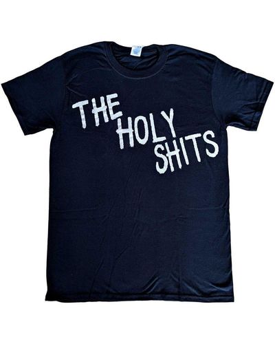 Foo Fighters The Holy Shits London 2014 Cotton T-shirt - Blue
