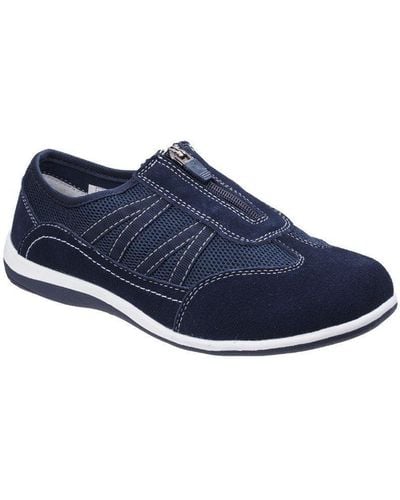 Fleet   Foster Mombassa Comfort Shoe - Blue