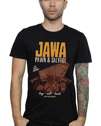 Star Wars Jawa Pawn & Salvage T-shirt - Black