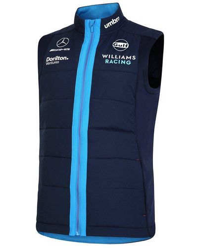 Umbro Williams Racing Gilet - Blue