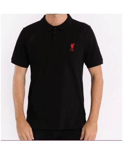 Liverpool Fc Polo Shirt - Black