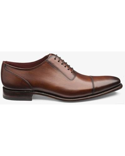 Loake 'larch' Toe Cap Oxford Shoes - Brown