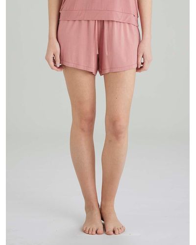 Pretty Polly Botanical Lace Lounge Shorts - Pink