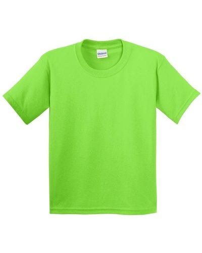 Gildan Youth Heavy Cotton T-shirt - Green