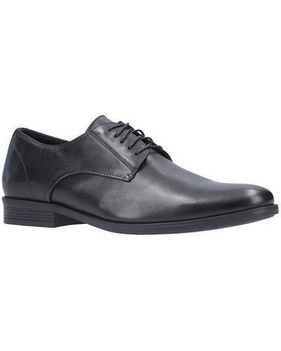 Hush Puppies 'oscar Clean Toe' Leather Lace Shoes - Black