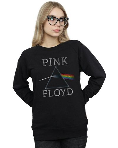 Pink Floyd Dark Side Of The Moon Boyfriend Fit Sweatshirt - Blue