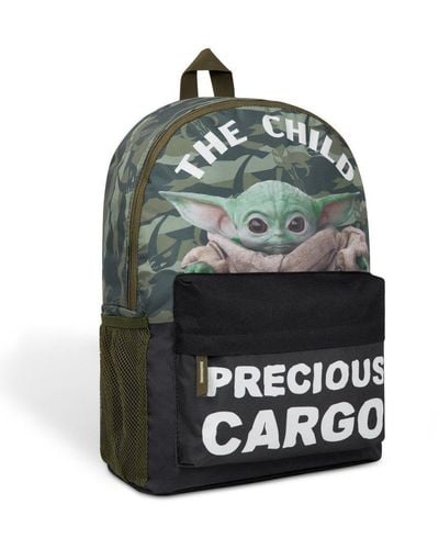 Star Wars Baby Yoda School Bag - Grey