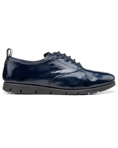 Hotter 'feather' Lace Up Shoes - Blue