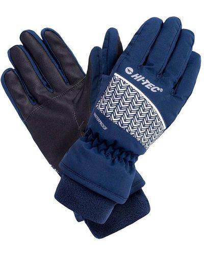 Hi-Tec Flam Ski Gloves - Blue