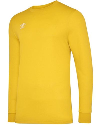 Umbro Club Jersey Long Sleeve - Yellow