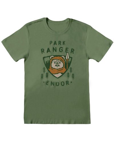 Star Wars Endor Park Ranger T-shirt - Green