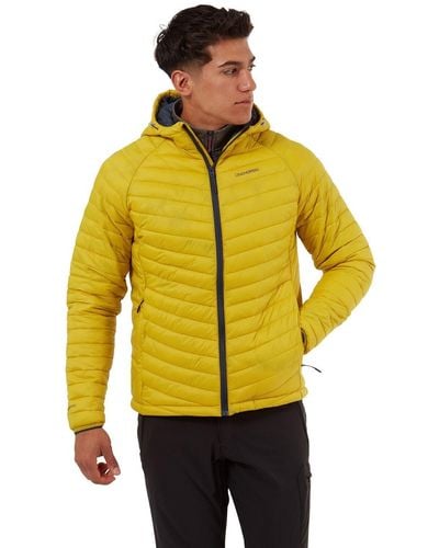 Craghoppers 'expolite' Wind Resistant Hooded Jacket - Yellow