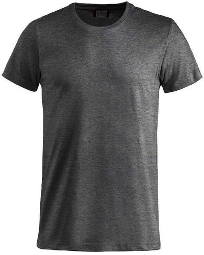 Clique Melange T-shirt - Black