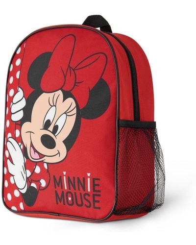 Disney Minnie Mouse Girls Backpack - Red