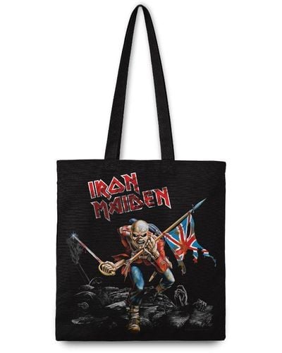 Rocksax Iron Maiden Tote Bag - Trooper - Black